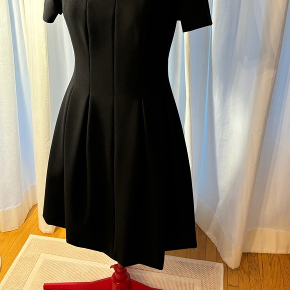 Stunning Pink Tartan Black Dress Size 4 - Picture 5 of 5